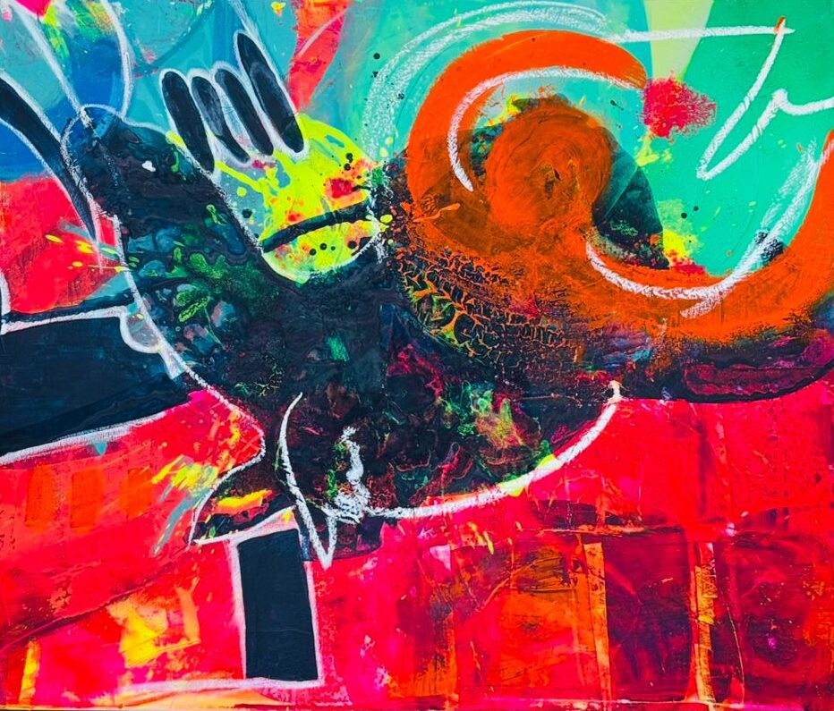 Fertiges Kunstwerk von Corinna
