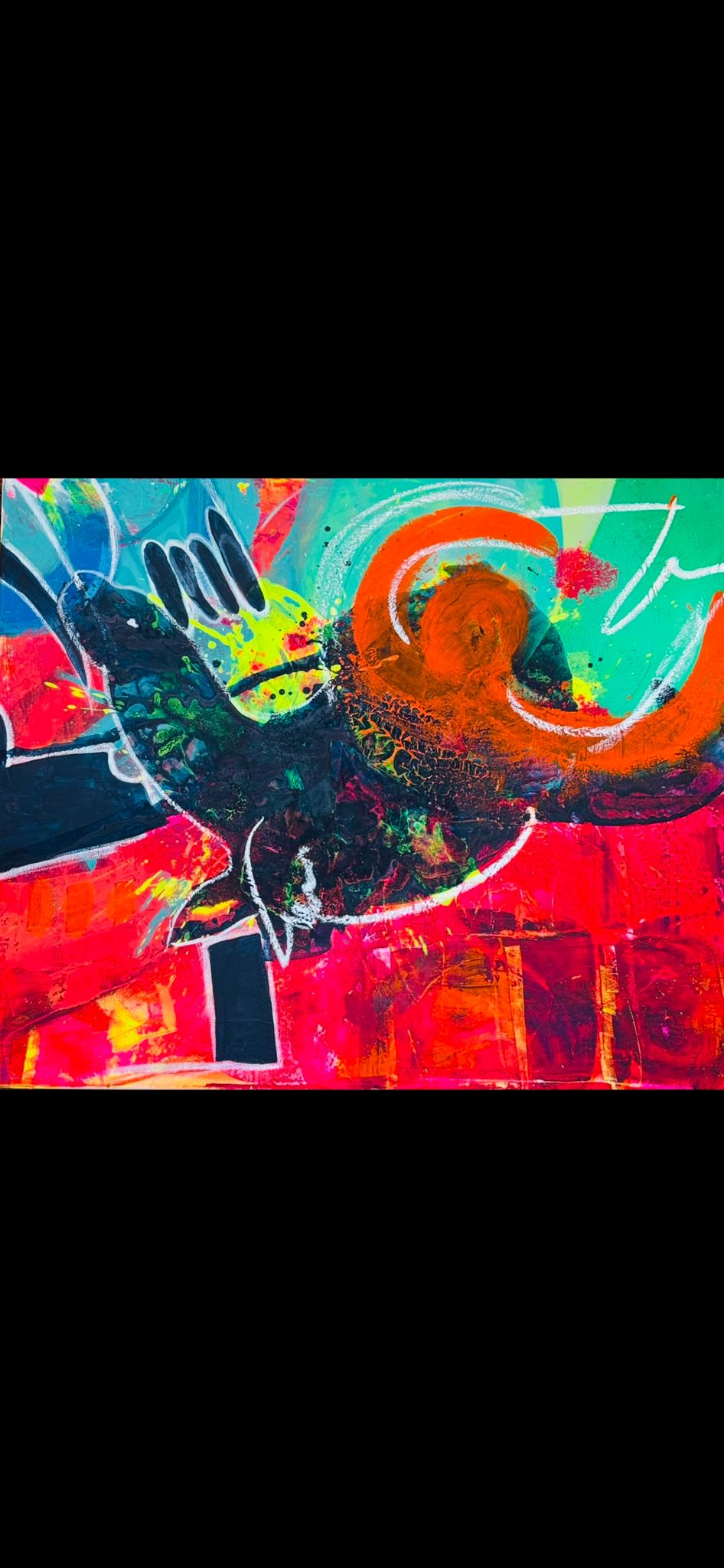 Fertiges Kunstwerk von Corinna